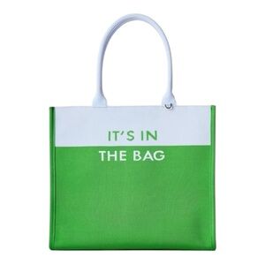 Kate Spade New York x Target Colorblock Knit Tote Bag- Green/Blue- NWT